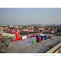 Custom High Density, PVC Tarpaulin Inflatable Paint Bunker